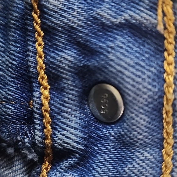 Levi's Premium Wedgie medium wash denim blue jeans button fly 5 pocket Size 25 - Picture 9 of 13